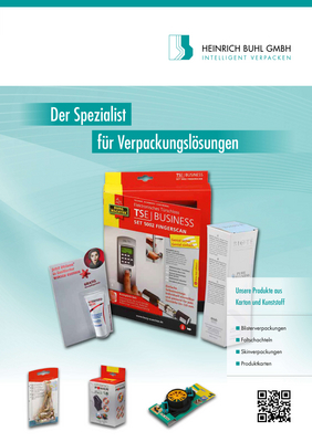 Imagebroschüre Heinrich Buhl GmbH